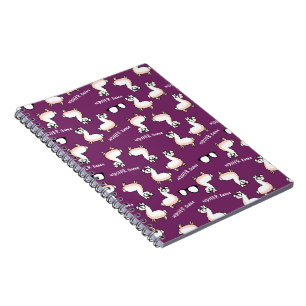 Carnet Folie de lama de hippie