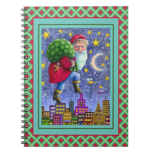 CARNET FOLK ST. TOILETTES NICK SUR TOITS AVEC SAC DE JOUE (Devant)