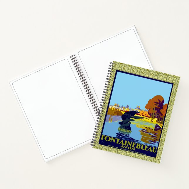 Carnet Fontainebleau Avon France Sketch France (Intérieur)