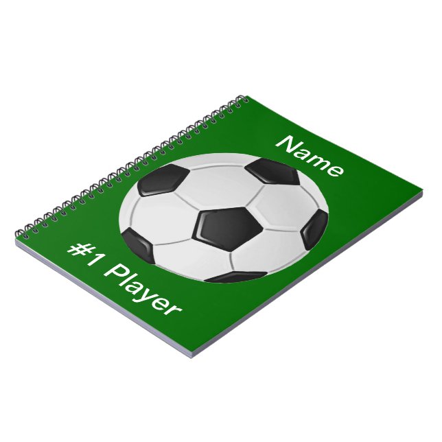 Carnet Football américain de soccer ou d'association (Côté gauche)
