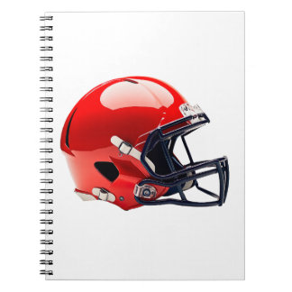 Carnet Football Helmet Notebook Cover