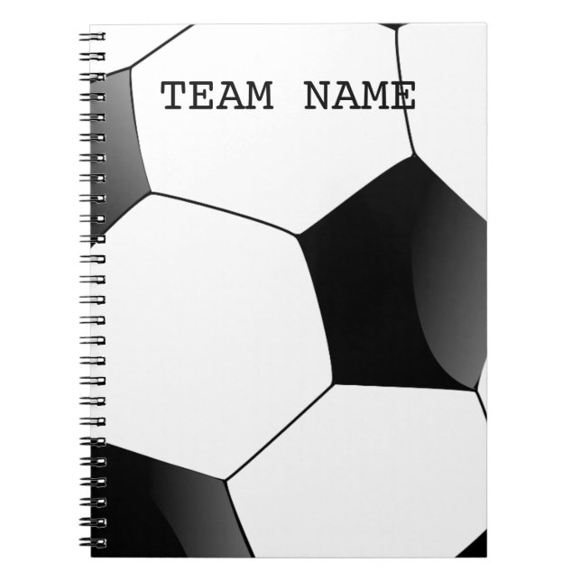 Carnet Football personnalisé (Devant)