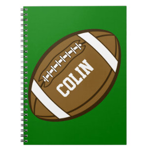 Carnet Football personnalisé pour les garçons qui aiment 