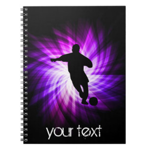 Carnet Football violet cool