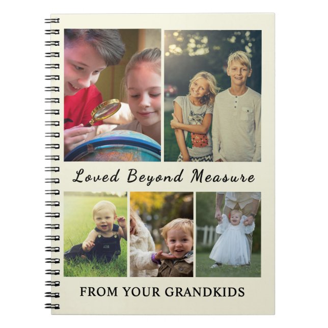 Carnet For Grandparents – Loved Beyond Measure Notebook (Devant)
