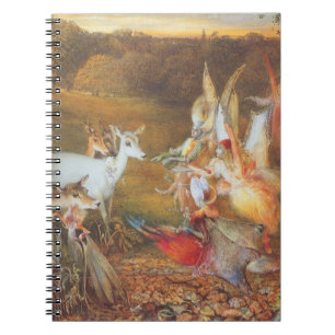 Carnet Forêt enchantée par l'artiste John Anster Fitzgera