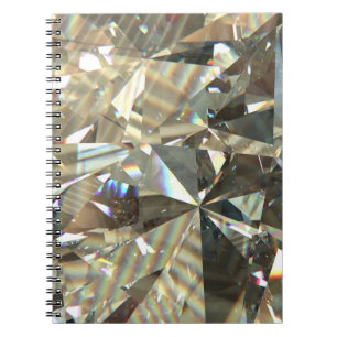 Carnet Formes diamant triangulaire : texture stratifiée.