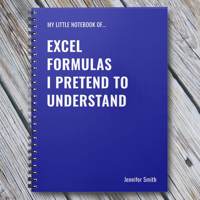 Carnet Formules Excel que je prétends comprendre (Créateur téléchargé)