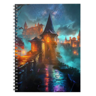 Carnet Forteresse de Gamer Cyberpunk Néon Futuriste