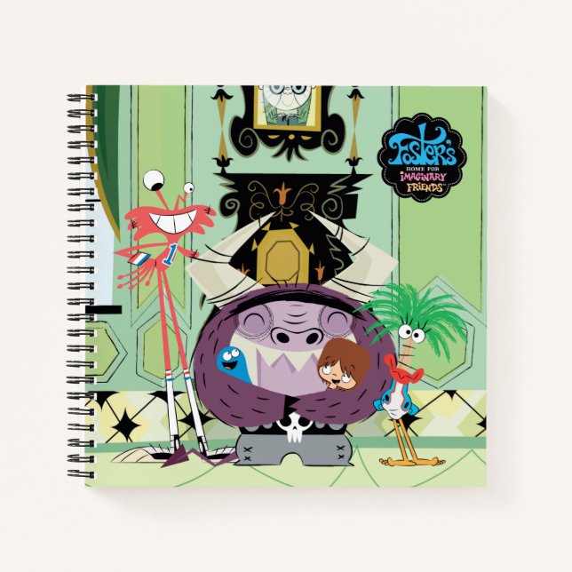 Carnet Foster's Home for Imaginary Friends | Groupe Hug (Devant)