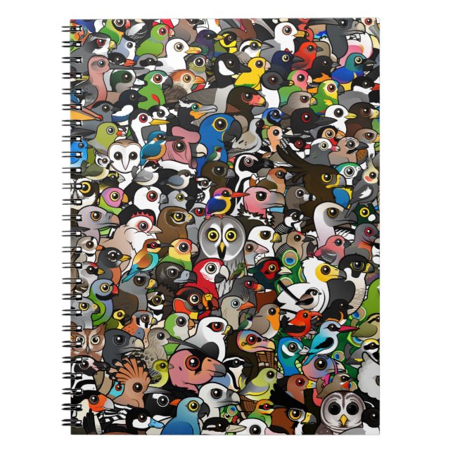 Carnet Foule de Birdorable (Devant)