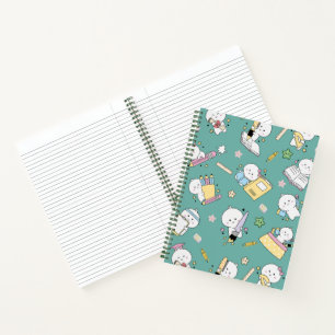 Carnet Fournitures scolaires mignonnes Kawaii & personnag