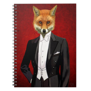 Carnet Fox In Evening Suit, Portrait