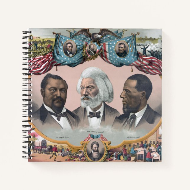 Carnet Fr3d3rick Bailey Douglass avec Black Abolitionnist (Devant)