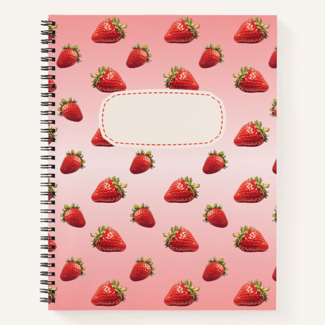 Carnet Fraise (Devant)