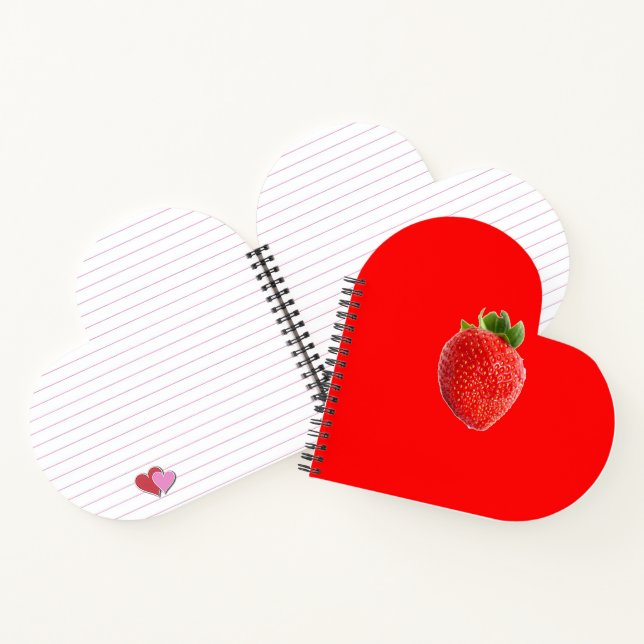 Carnet Fraise d'été (Intérieur)