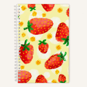 Carnet Fraises et baies éclairées