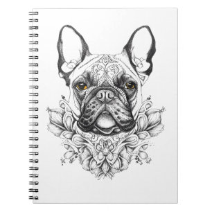 Carnet Français Bulldog Animaux Animaux de compagnie Natu