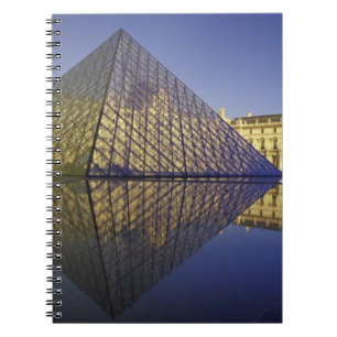 Carnet FRANCE, Paris Reflet, Pyramide. Le Louvre