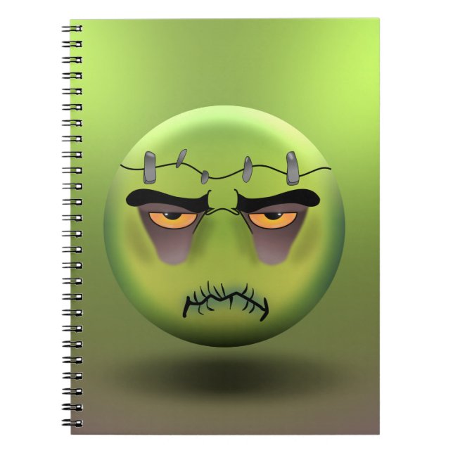 Carnet Frankenmoji Notizblock (Vorderseite)
