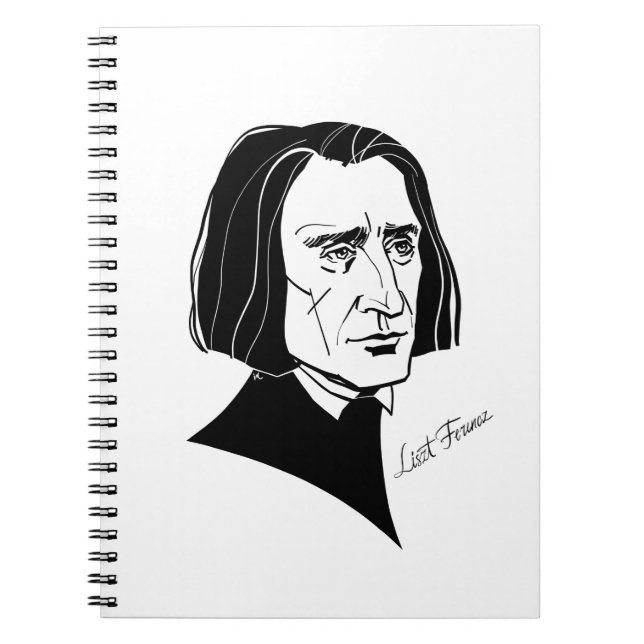 Carnet Franz Liszt (Devant)