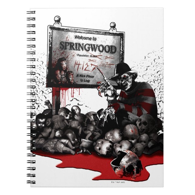Carnet Freddy contre Jason | Bienvenue à Springwood (Devant)