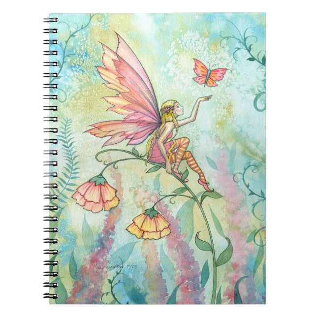 Carnet Free Fairy and Butfly Art de Molly Harrison (Devant)