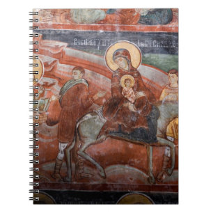Carnet Fresques de l'église serbe du XIVe siècle,