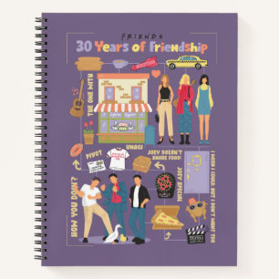 Carnet FRIENDS™ 30 Ans d'Amitié