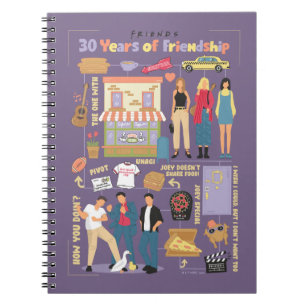 Carnet FRIENDS™ 30 Ans d'Amitié