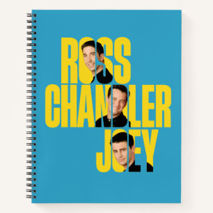 Carnet FRIENDS™ Ross, Chandler et Joey