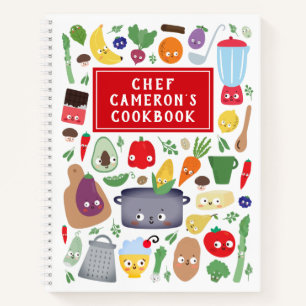 Carnet Fruit Fruit Fruit Funny Vegetable Visages Chef Kid