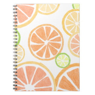 Carnet Fruits d'agrumes frais Fruits de citron vert d'ora