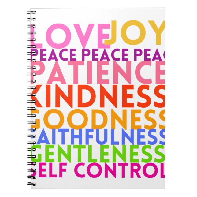 Carnet Fruits de l'Esprit (Devant)