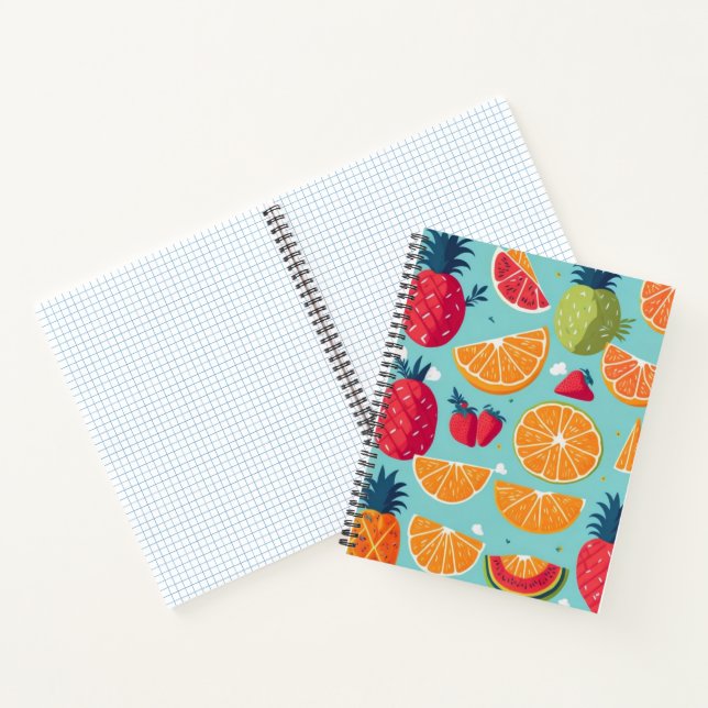 Carnet Fruits d'été : (Intérieur)