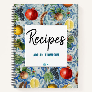 Carnet Fruits d'été méditerranéens et recettes de mosaïqu