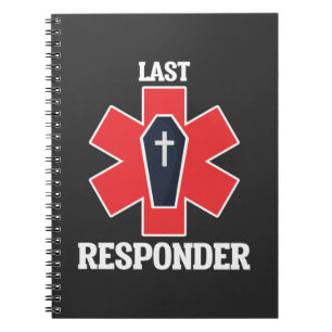 Carnet Funny Funeral Director Mortician Dernier Responsab