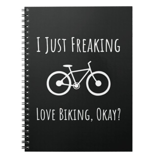 Carnet Funny Gifts For Mountain Bikers Biking Cycling (Devant)