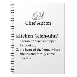 Carnet Funny Kitchen Dictionary Definition Home Chef