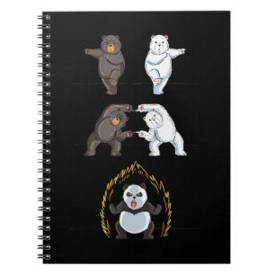Carnet Funny Panda Cute Amoureux des animaux de l'ours po