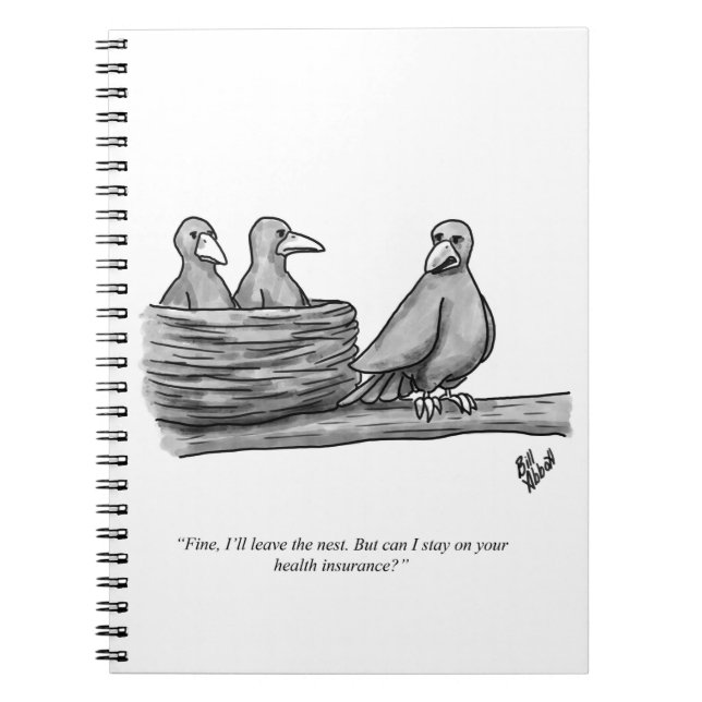 Carnet Funny Percentre Vide Nester Humour parent (Devant)