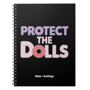 Carnet Funny Protéger les poupées : Trans Women Solidarit
