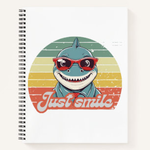 Carnet Funny requin invitation vous sourire