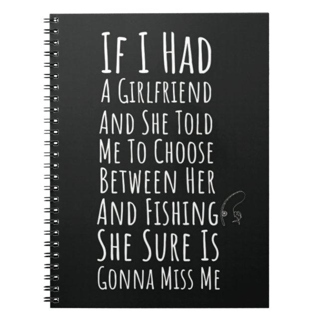 Carnet Funny Sarcastic Fisherman Gifts For Men Quote Him (Devant)