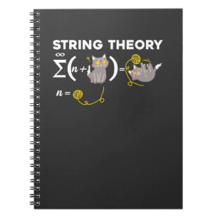 Carnet Funny String Théorie Humour physique Amoureux des 
