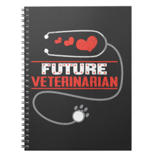 Carnet Futur cadeau vétérinaire d'étudiant de technolo