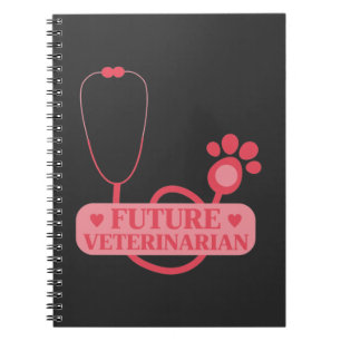 Carnet Future Veterinarian Girl Veterinary Student Kid