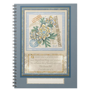 Carnet G Bureau de la création Fleur jaune