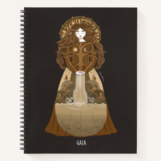 Carnet Gaia A4 (Devant)