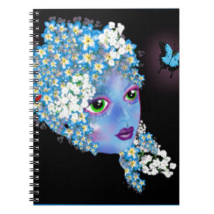Carnet GAIA Mother Earth imaginaire païen Art par LeahG